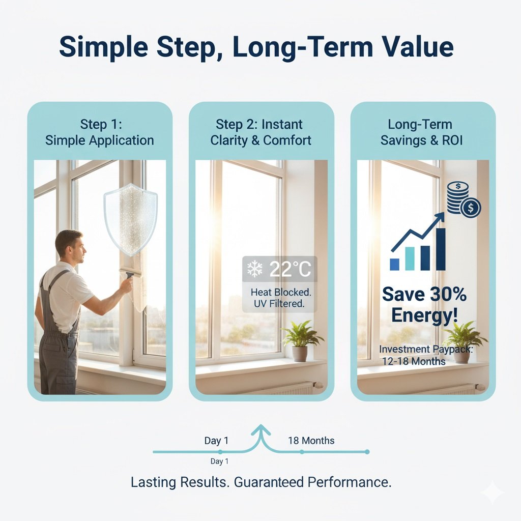 Simple Step, Long-Term Value protect heat sun light uae