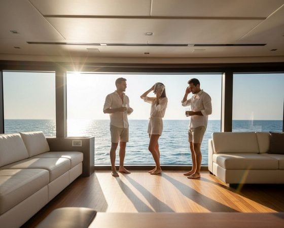 heat inside the boat yacht