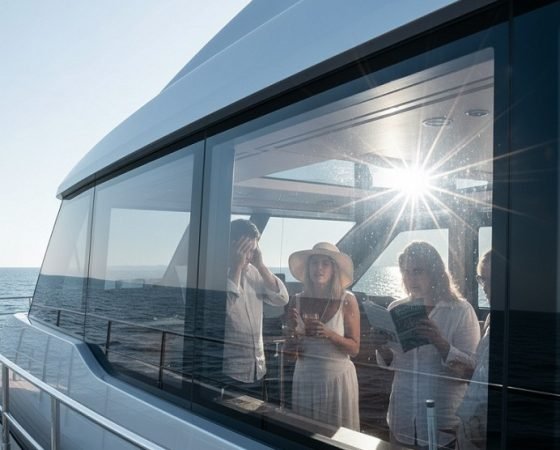 inside boat heat and suffering people heat protect uae